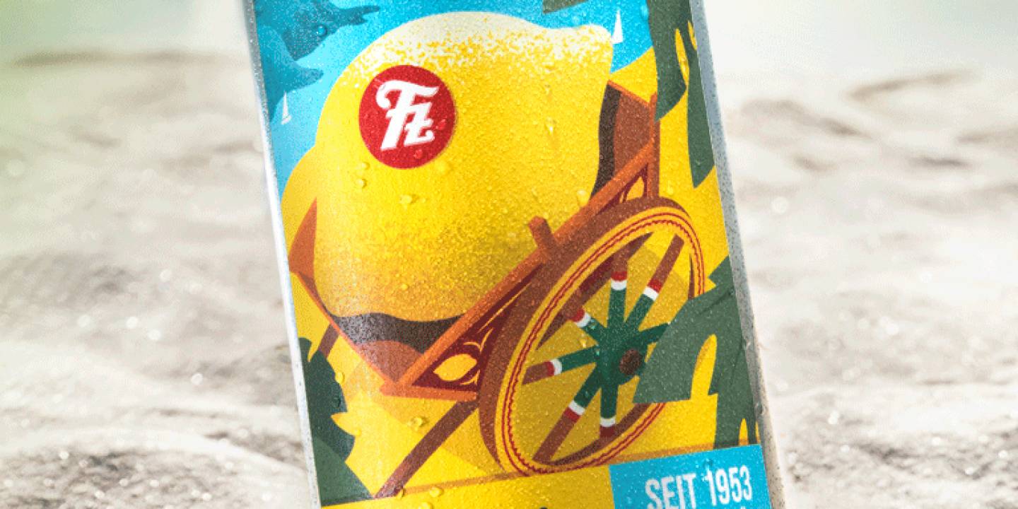 Thumbnail for Verpackungsdesign für das Getränkesortiment von FZ