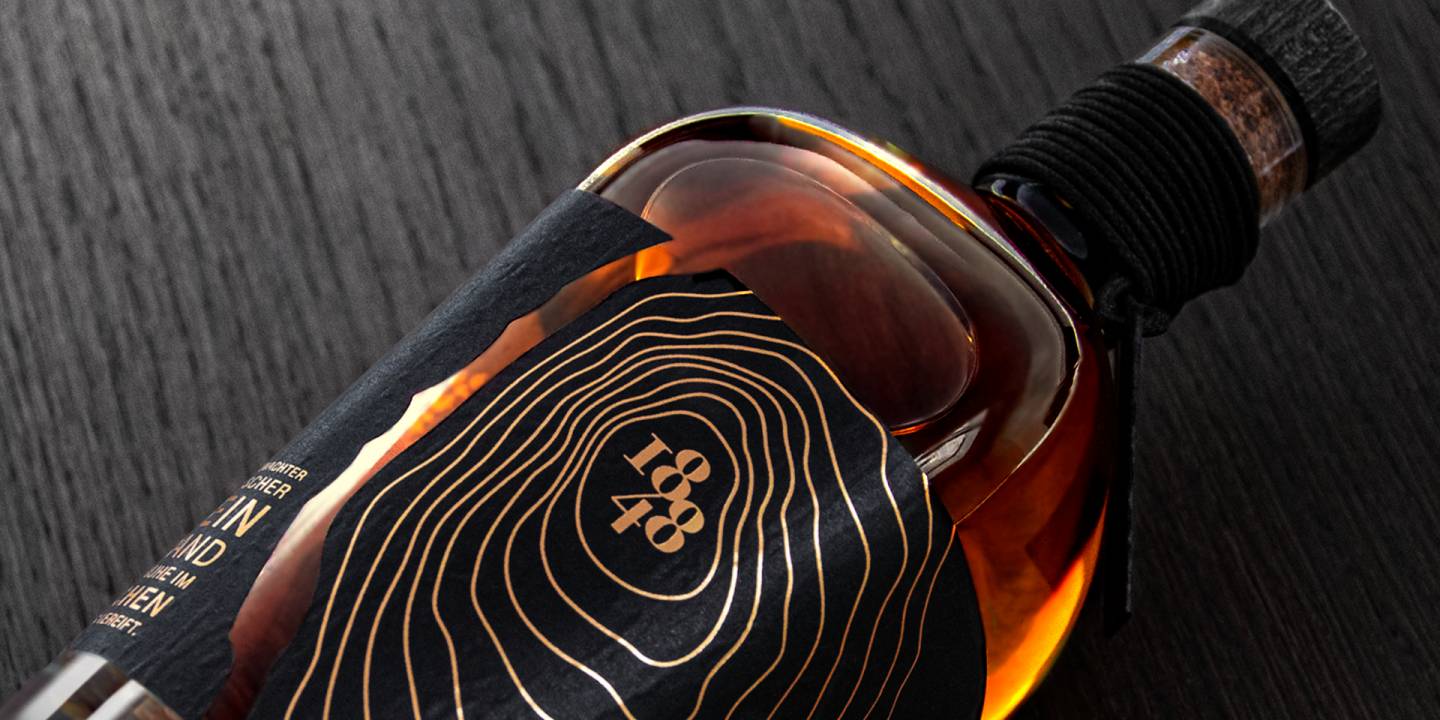 Thumbnail for Packaging für den deutschen Weinbrand 1848