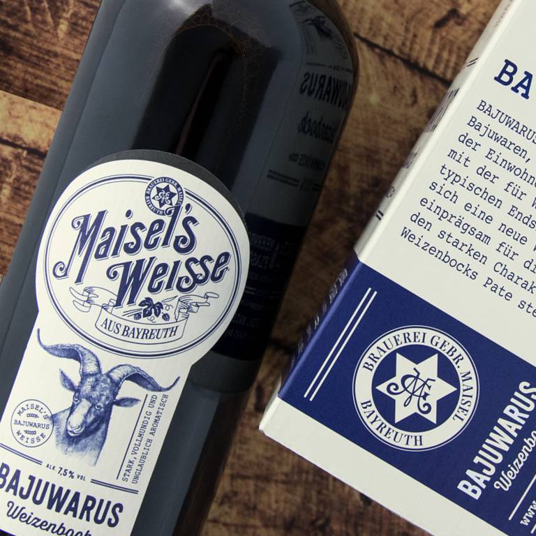 Thumbnail for Maisel’s Weisse Bajuwarus Verpackungsdesign