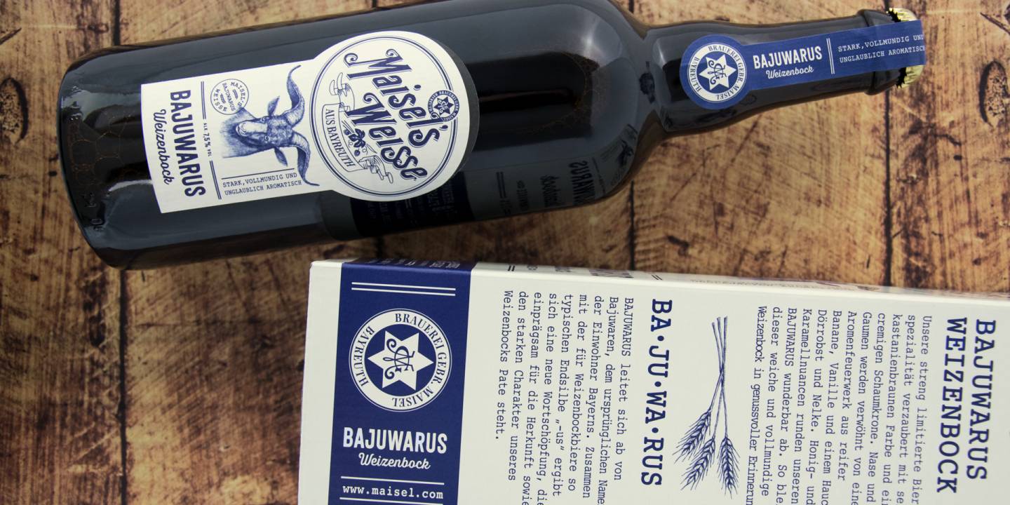 Thumbnail for Maisel’s Weisse Bajuwarus Verpackungsdesign