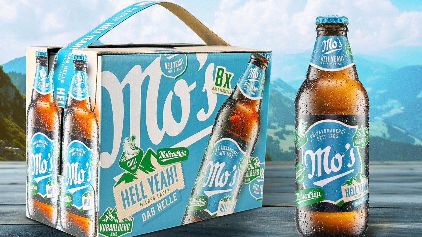 Brand building, naming, logo development, label and packaging design.