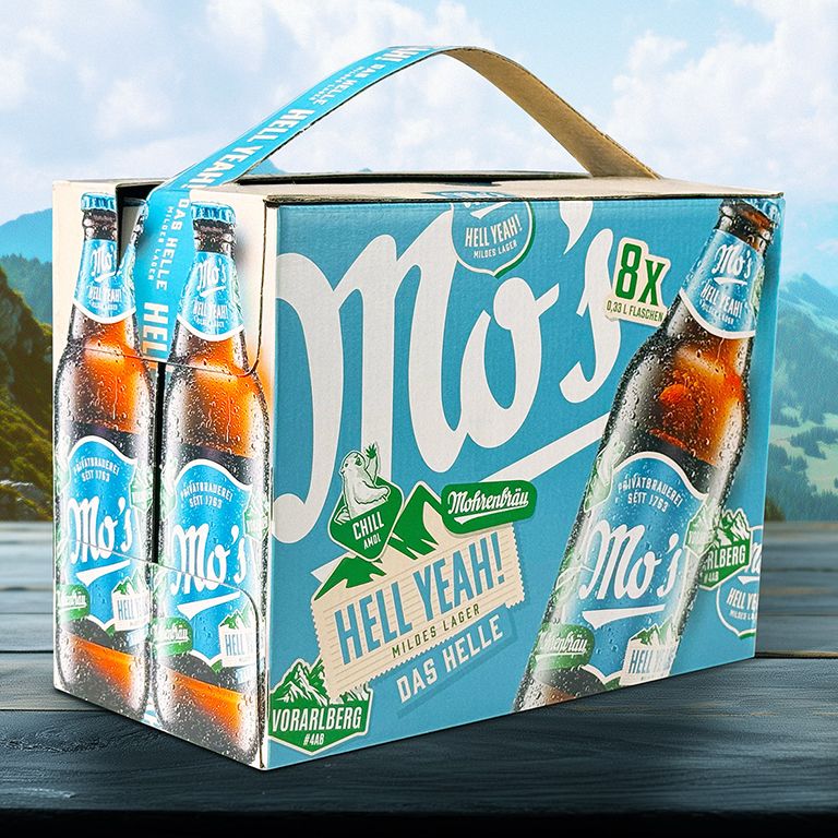 Brand building, naming, logo development, label and packaging design.