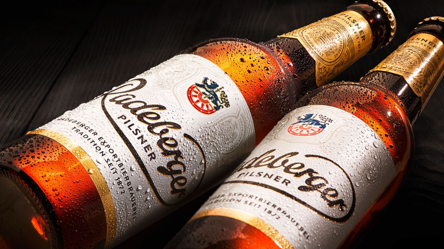 Radeberger Packaging Design