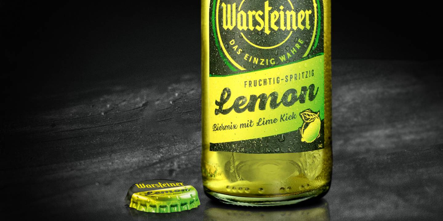 Thumbnail for Warsteiner Lemon Subbrand Entwicklung