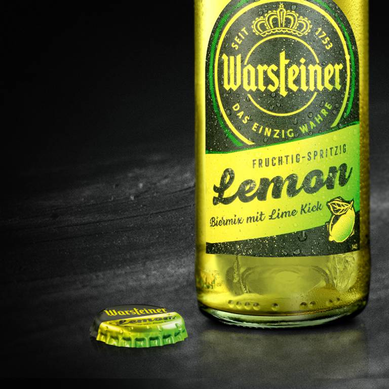 Thumbnail for Warsteiner Lemon Subbrand Entwicklung